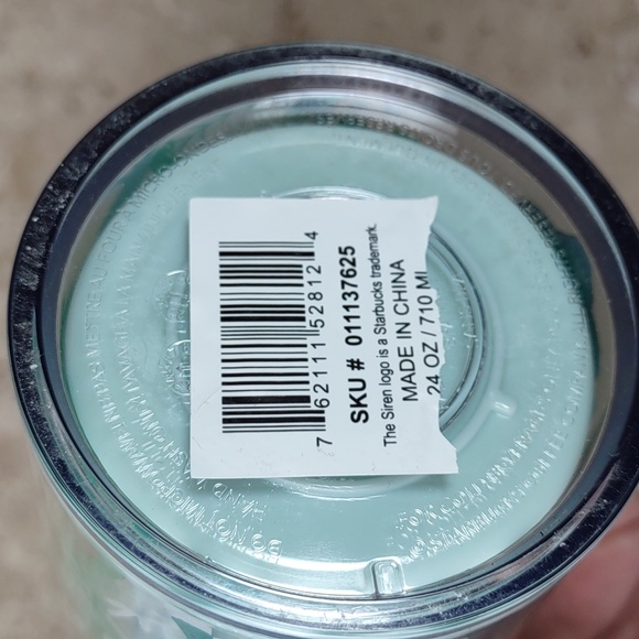 Starbucks 2022 Holiday Enchanted Forest 24oz Acrylic Tumbler - Picture 7 of 7